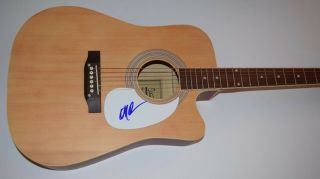 Willie Nelson Signed Autographed Full Size Acoustic Guitar