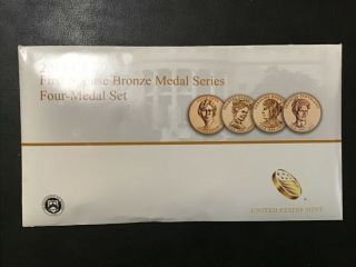 2012 Us First Spouse Bronze Medal Series Set If 4