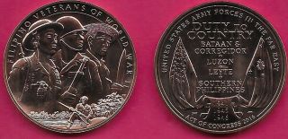 Usa Medal Bu Filipino Veterans Of World War Ii Bronze Medal Honors The Filipino