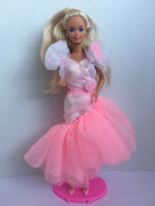 Mattel 1989 Sweet Roses Barbie - Complete