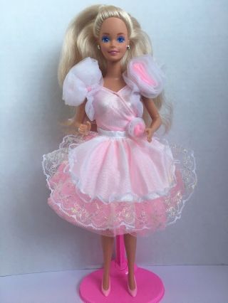 Mattel 1989 Sweet Roses Barbie - Complete 2