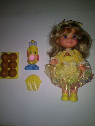 Vintage Mattel Cherry Merry Muffin Banancy Doll And Accessories
