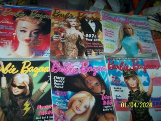 2002 Barbie Bazaar Magazines Set Of 6 4