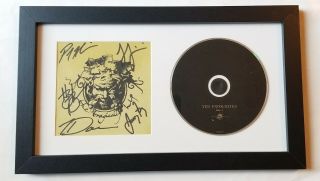 The Tragically Hip Real Hand Signed Yer Favourites Cd Framed Display Downie