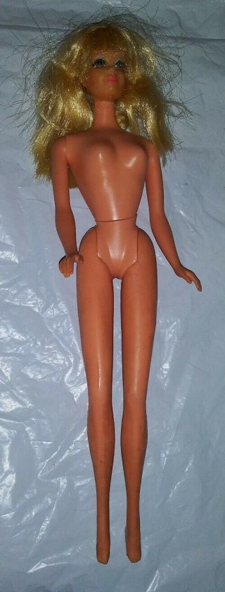 Vintage 1966 Mattel Twist N Turn Barbie Doll Made In Japan With Bendable Legs