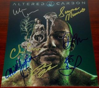 Altered Carbon Signed 8x10 Poster Photo By 7 Auto Lee Missick Conner Loren,