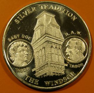 Hk - 718 East Tincup (circa 1960) Co Windsor Hotel Silver Tradition 1,  000 Struck