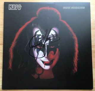 Gene Simmons Signed Autograph Kiss Solo Album Vinyl Record Authentic