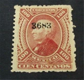 Nystamps Mexico Stamp 122 Og H $50