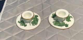 Wedgwood Chinese Tigers Candlestick Holders