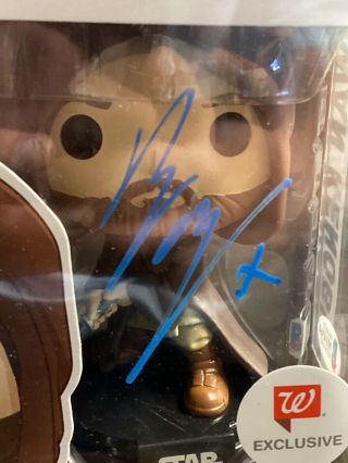 Ewan McGregor Signed Autographed Star Wars Obi - Wan Kenobi Funko Pop 273 2
