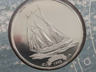 2000 Cutty Sark Tall ships races Collector medal set with silver medal 2