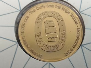 2000 Cutty Sark Tall ships races Collector medal set with silver medal 3