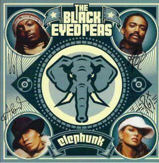 The Black Eyed Peas Autographed Concert Poster