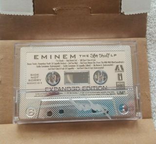 Eminem Limited 99 Signed Sslp20 Expanded Edition Chrome Cassette Slim Shady Lp