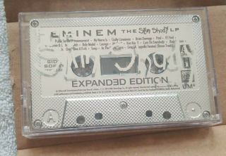 Eminem limited 99 Signed SSLP20 Expanded Edition Chrome Cassette Slim Shady LP 2