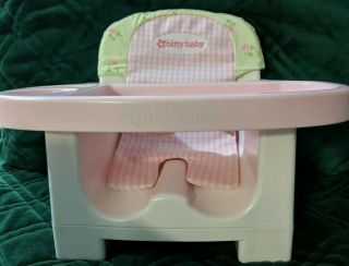 American Girl Bitty Baby Booster High Chair With Tray Feeding Baby