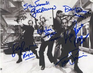 Dawn Of The Dead Photo Cast Signed By Ken Foree David Emge Gaylen Ross Romero