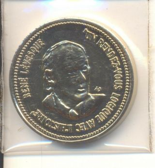 Canada Quebec Dollar 1992 René Lévesque Fantasy Coin Token Manic 5
