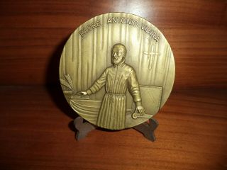 Portuguese King D.  João IV - The Restorer - Antique Bronze Medal 2