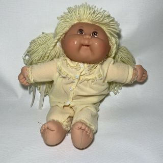 Cabbage Patch Kids First Edition Teeth Blonde Hair Brown Eyes 1995 15 Inch