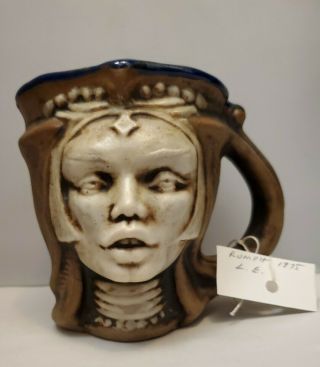 Mind Circus " Fair Maiden " Ceramic Jim Rumph Mug