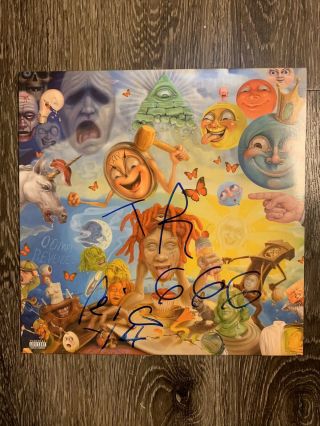 Trippie Redd Signed Autographed Lifes A Trip Vinyl Lp Rare Hot