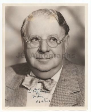 S.  Z.  Sakall - Hungarian - American Stage And Film Actor - Signed 8x10 Photograph