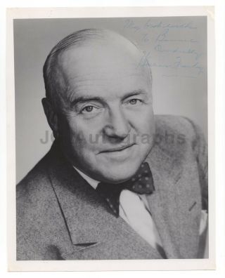 William Frawley - Actor: " I Love Lucy,   My 3 Sons " - Signed 8x10 Photograph