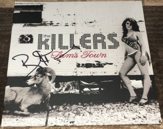 Brandon Flowers Signed Autograph The Killers Sam 