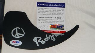 Sixto Rodriguez Signed Acoustic Guitar Pickguard Psa Dna Exact Proof Picture