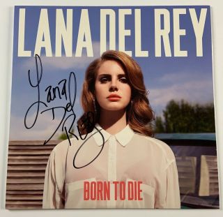 Lana Del Rey Signed Autograph Record Album Jsa Born To Die
