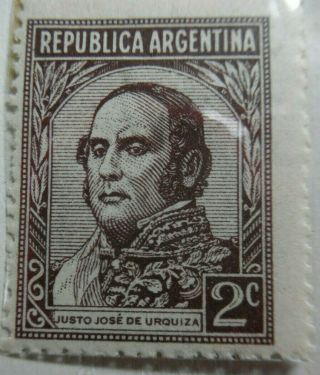 Argentine Republic 1935 Stamp Mnh 2c Justo Jose De Arquiza Stampbook1 - 4