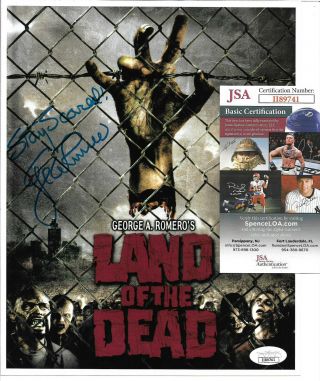 George A.  Romero Authentic Signed 8x10 Photo Autograph Land Of The Dead,  Jsa