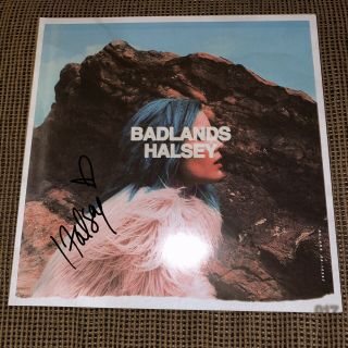 Halsey Signed Autographed “badlands” Vinyl Album Record Jsa,  Proof