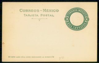 Mayfairstamps Mexico 2 Cent Postal Stationery Card Wwg6637