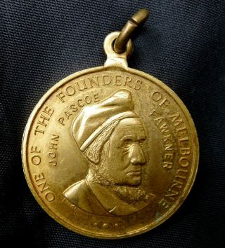 1958 Australian Commemorative Medal; City Of Fitzroy Centenary Carlisle C1958/2