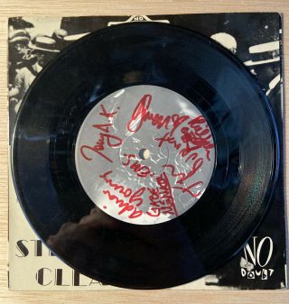 No Doubt - Squeal 7 " Vinyl Record Rare Autographed By Band Including Gwen & Eric