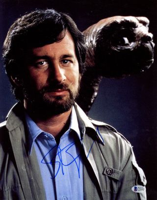 Steven Spielberg Signed Autographed 11x14 Photo Director Of Et E.  T.  Beckett Bas