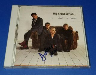 The Cranberries Signed No Need To Argue Cd Dolores O 