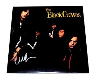 Chris Robinson Signed The Black Crowes Shake Your Money Maker Album Vinyl W/coa