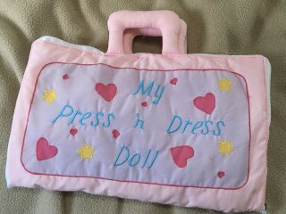 Pockets Of Learning My Press N Dress Doll Gc