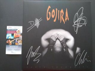 Gojira Terra Incognita Signed Vinyl Lp Colored Variant Auto Record Hard Rock Jsa