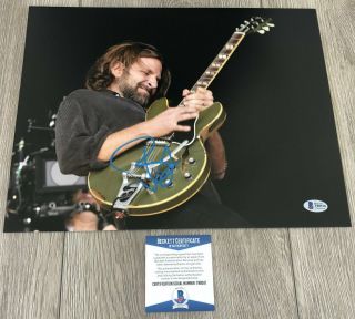Bradley Cooper Signed A Star Is Born 11x14 Photo W/exact Proof & Bas Beckett