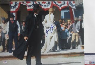 Wyatt Earp Kurt Russell Signed Tombstone 16x20 Photo 3 Psa/dna