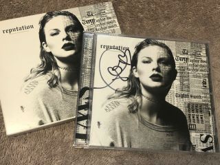 Reputation Cd Album Signed Taylor Swift Folklore