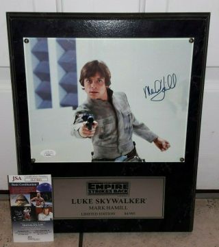 Jsa Star Wars Mark Hamill As Luke Skywalker Signed 8x10 Photo 1994 Lucas Film