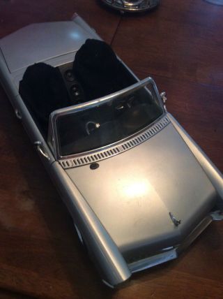 2002 Bratz Silver Cadillac Convertible Toy Car Fm Cruiser Real Radio/see Descrip