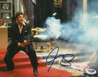 Al Pacino Signed Scarface 8x10 Photo W/ Psa