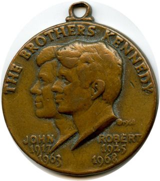 The Brothers Kennedy John F.  Kennedy,  Robert Kennedy Copper Medal